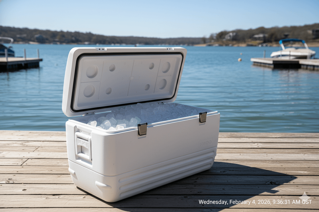 Coolers with Ice